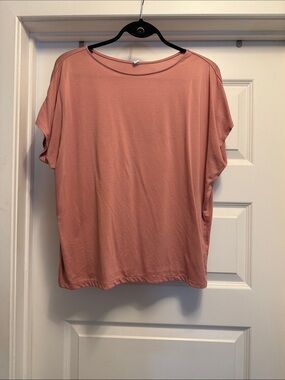 Uniqlo Women’s Relaxed Dolman Sleeve Top - Dusty Rose